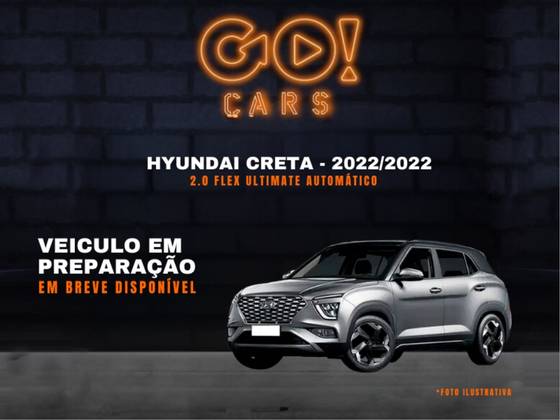 HYUNDAI CRETA 2.0 FLEX ULTIMATE AUTOMÁTICO HYUNDAI CRETA 2.0 FLEX ULTIMATE AUTOMÁTICO